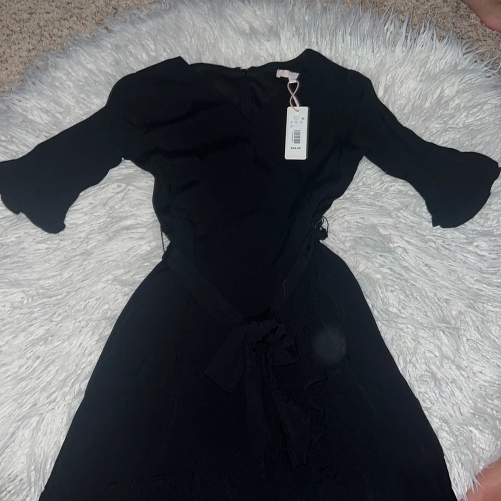 Black dress.